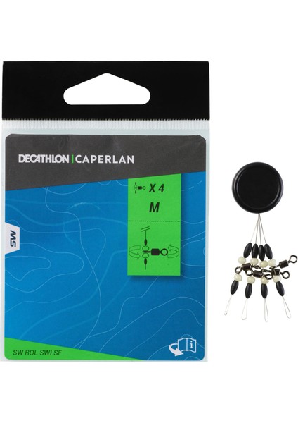 Surfcasting Fosforlu Fırdöndü - Balıkçılık - Pater Roller Swivel