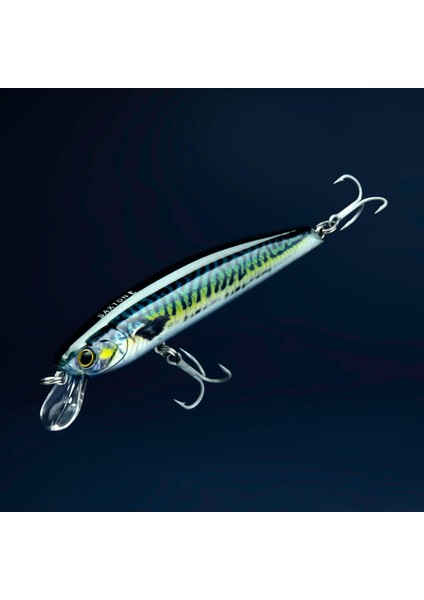 Yüzen Sert Sahte Balık - Balıkçılık - 14 G 110 cm - Yeşil Mack - Saxton 110F