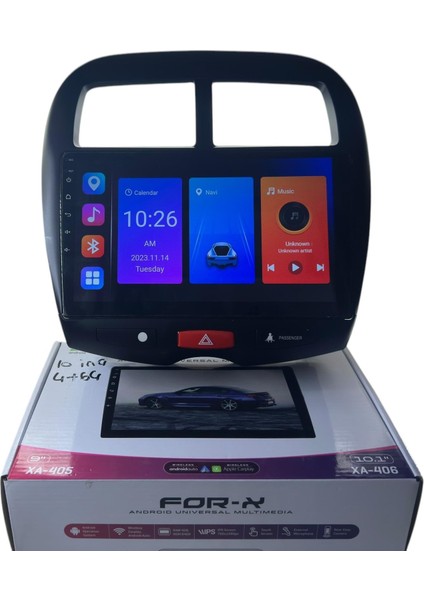Mitsubishi Asx 2010-2019 Forx 4-64 Profesyonel Oem Multimedia