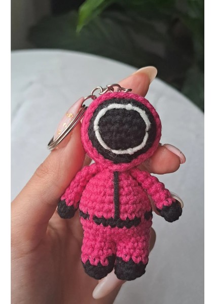 Squid Game Anahtarlık Amigurumi Hediyelik Anahtarlık modelleri