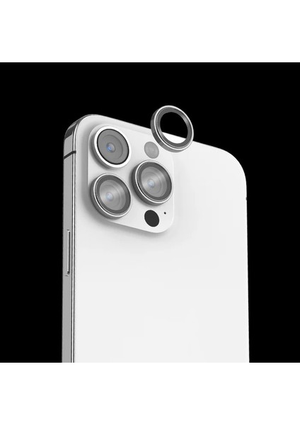 Iphone 16 Serisi Için Glass Pro+ Kamera Lens Temperli Cam Koruyucu