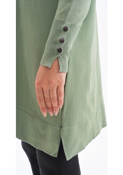 Düğme Detaylı Vanezya Tunik fırsatları