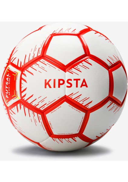 Futsal Topu - 4 Numara - 63 cm - Kırmızı/beyaz 100 fiyatları