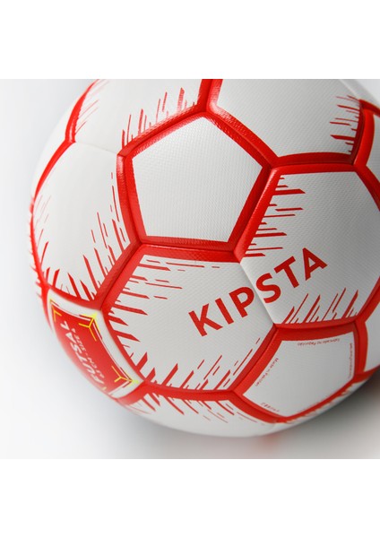 Futsal Topu - 4 Numara - 63 cm - Kırmızı/beyaz 100 fırsatları