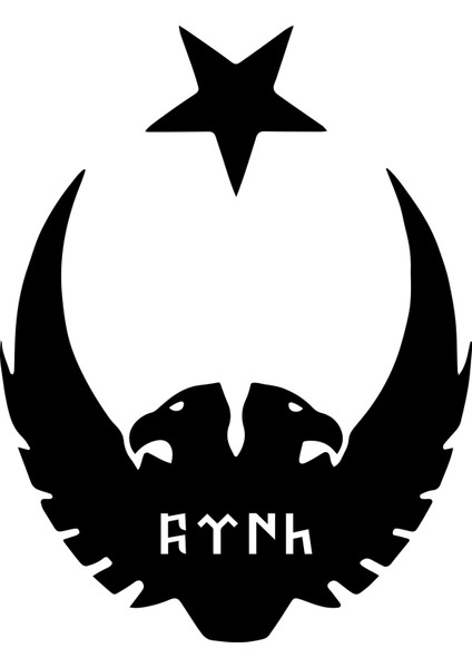 Ay Yıldız Kartal Türk Sticker Ay Yıldız Oto Sticker Araba Sticker