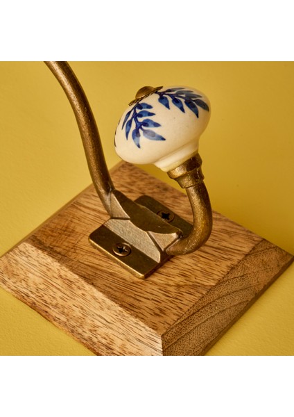 Valor Mango Ağacı Duvar Askılığı Mavi (10X11,5X16 Cm) fiyatları