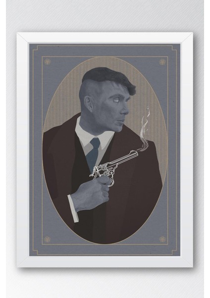 Peaky Blinders Çerçeveli Tablo - Dizi Posteri Tablo