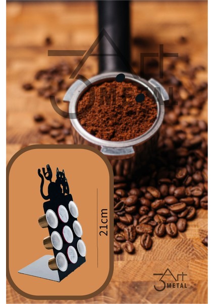 Mutfağınız İçin Şık ve Pratik N-Espresso Kapsül tutacağı - Metal Kapsül Tutacağı - Kapsül Askısı fiyatları