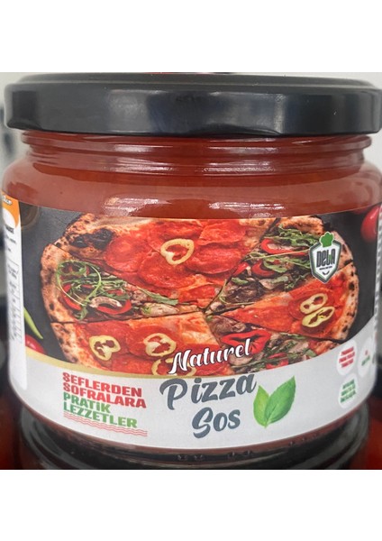 Pizza Sosu Napolitan 300 gr Cam Şişe