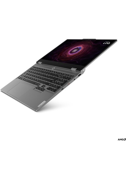 LOQ AMD Ryzen 7 7435HS 24GB 512GB SSD RTX 4060 Freedos 15.6" FHD Taşınabilir Bilgisayar 83JC00E7TR