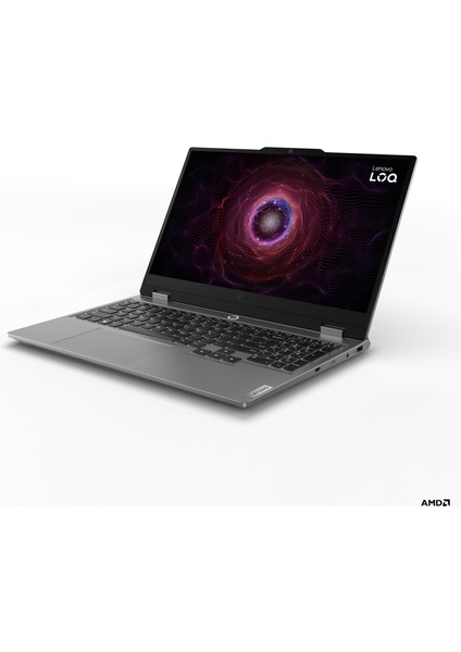 LOQ AMD Ryzen 7 7435HS 24GB 512GB SSD RTX 4060 Freedos 15.6" FHD Taşınabilir Bilgisayar 83JC00E7TR