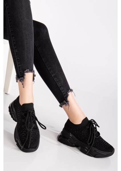 Suins Decery Model Taş Işlemeli Kadın Spor Ayakkabı Sneaker