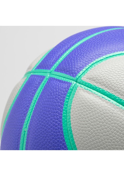 Basketbol Topu - 5 Numara - Gri / Mor - K900 Wızzy