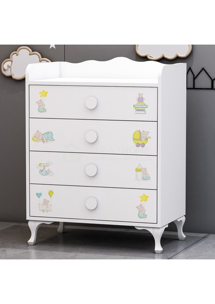 Şifonyer Ayıcık 4 Çekmeceli fırsatları