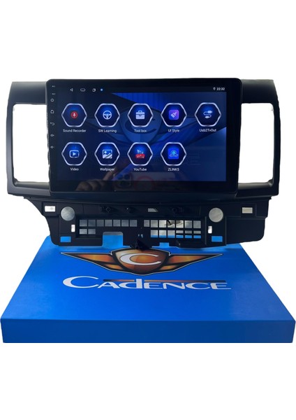 Mitsubishi Lancer 2010 Cadence 6-128 (Sim Kartlı) 360 Cam Destekli Pro Oem Multimedia