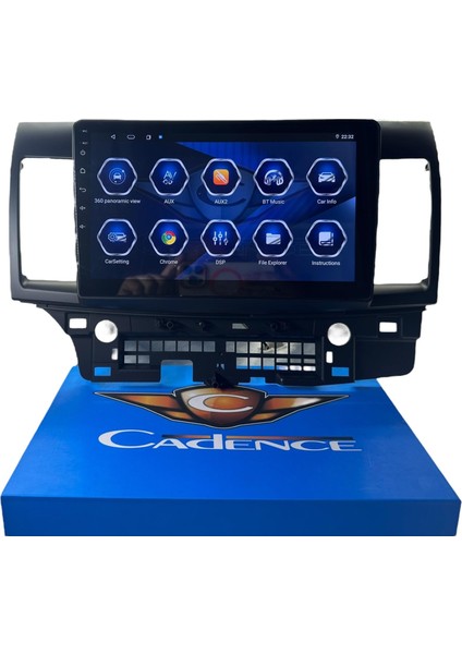 Mitsubishi Lancer 2010 Cadence 6-128 (Sim Kartlı) 360 Cam Destekli Pro Oem Multimedia