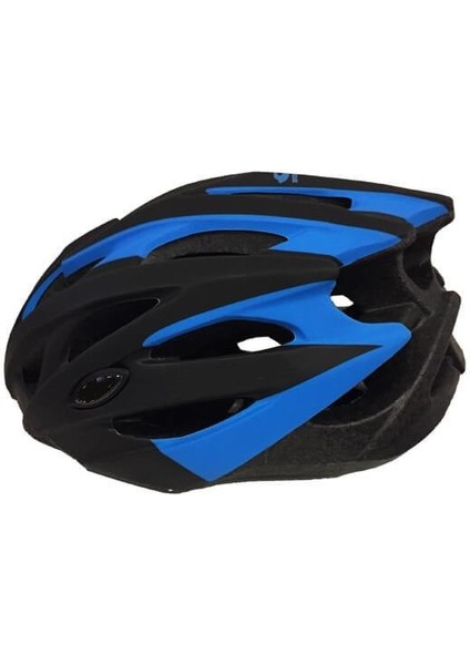 MV29 Kask Arka LED Lambalı Mat Siyah Mavi (M) Beden fiyatları