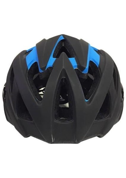 MV29 Kask Arka LED Lambalı Mat Siyah Mavi (M) Beden modelleri