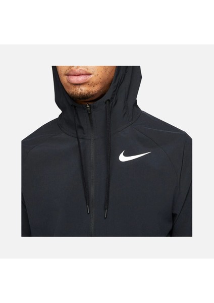 Nike Pro Dri-Fit Flex Vent Max Training Full-Zip Hoodie Erkek Ceket-Yağmurluk DM4946-011 (Bir Beden Küçük Almanızı Öneririz)