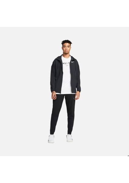 Nike Pro Dri-Fit Flex Vent Max Training Full-Zip Hoodie Erkek Ceket-Yağmurluk DM4946-011 (Bir Beden Küçük Almanızı Öneririz)