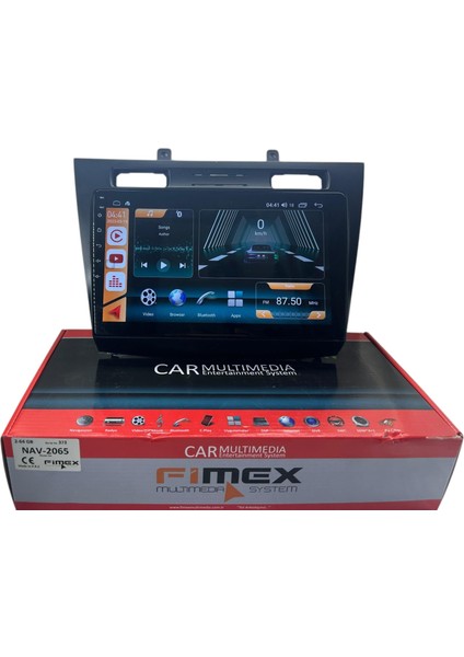 Ford Connect 2007-2013 Fimex 2-64 Dspli Pro Oem Multimedia