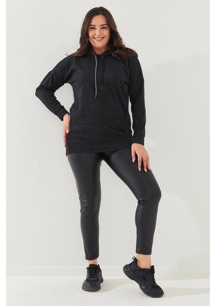 Büyük Beden Kapüşonlu Sweatshirt fiyatları