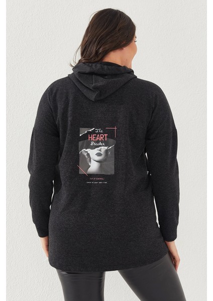 Büyük Beden Kapüşonlu Sweatshirt modelleri