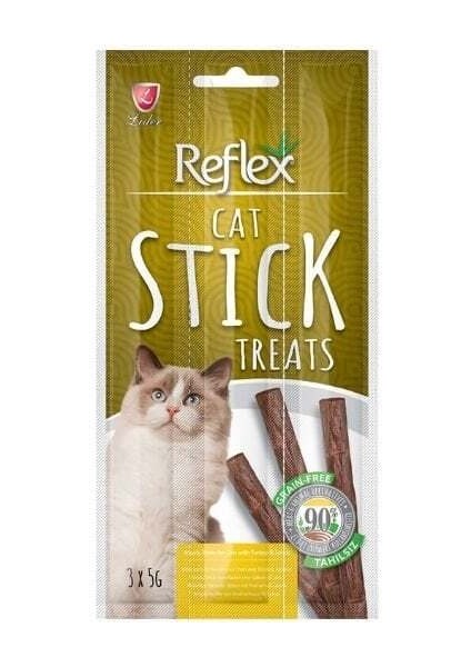 Hindi ve Kuzulu Stick Kedi Ödül Maması 3 Adet 5 gr