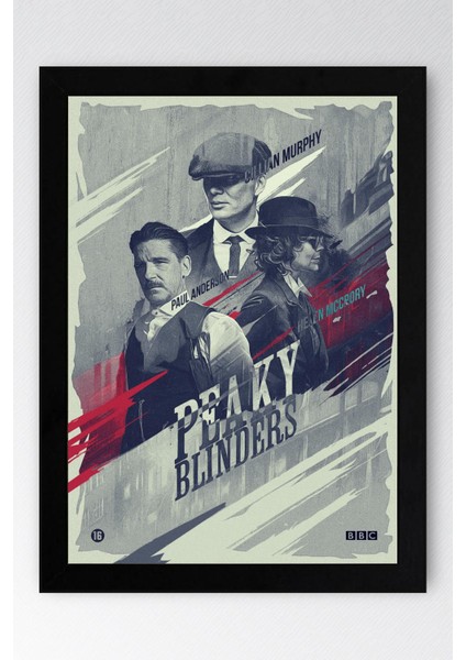 Peaky Blinders Çerçeveli Tablo - Dizi Posteri Tablo
