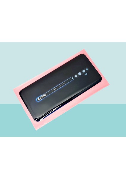 Oppo Reno 2z Uyumlu Arka Kapak Batarya Kapağı - Siyah