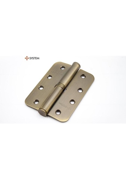 10 cm Okka Yönlü Menteşe Sağ 3 mm Mat Antik Bronz Sağ