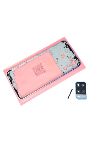 Oppo A54 Uyumlu FULL KASA Arka Kapak Batarya Kapağı - MAVİ fiyatları