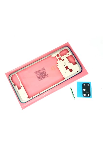 Oppo A72 Uyumlu Full Kasa Arka Kapak Batarya Kapağı - Mavi