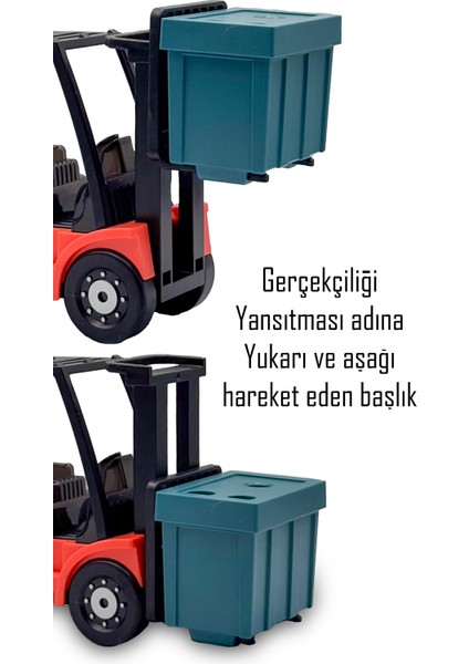 Masa Lambası Şarjlı Oyuncak Masa Lambası Kalemlikli Oyuncak Masa Lambası Forklift Gece Lambası