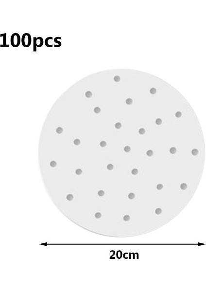 G506259 Stili Mutfak Için Kullanışlı Buharlı Steamer Linerler Premium Delikli Odun Hamuru Kağıtları Non-Stick Buhar Sepeti Mat Fırın Araçları (Yurt Dışından)