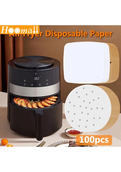 23 cm Kahverengi-S Stili Inç Hava Fritözü Buharlı Pişirme Kağıtları Premium Delikli Ahşap Hamuru Kağıtları Yapışmaz Buhar Sepeti Mat Pişirme Pişirme Araçları (Yurt Dışından) indirimleri