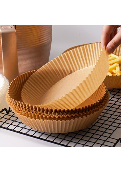 16CM 30PCS Tarzı Hava Fritözü Için Kağıt Buharlı Pişirme Kağıdı - Cheesecake Hava Fritözü Aksesuarları (Yurt Dışından) indirimleri