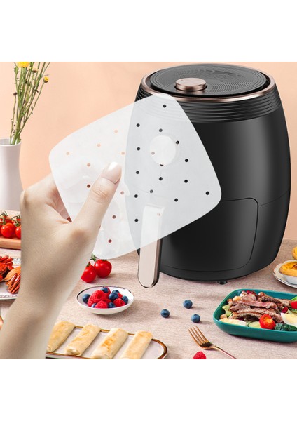 7.5 Inç Tarzı Buharlı Fırın Için 10 Inç Hava Fritözü Liner Beyaz Mutfak Aksesuarları Pot Yağ Kağıt Delikli Yapışmaz Mat (Yurt Dışından) modelleri