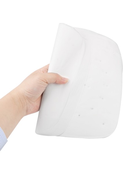 7.5 Inç Tarzı Buharlı Fırın Için 10 Inç Hava Fritözü Liner Beyaz Mutfak Aksesuarları Pot Yağ Kağıt Delikli Yapışmaz Mat (Yurt Dışından) indirimleri