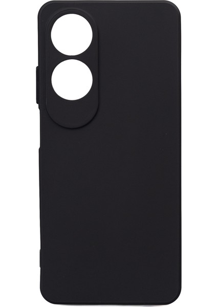 Oppo A60 Uyumlu Kılıf Biye Silikon-Siyah