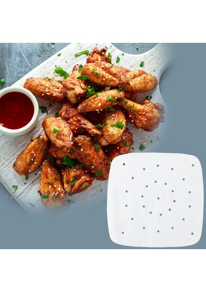 8.5 Inç Tarzı Buharlı Fırın Için 10 Inç Hava Fritözü Liner Beyaz Mutfak Aksesuarları Pot Yağ Kağıt Delikli Yapışmaz Mat (Yurt Dışından) fiyatları