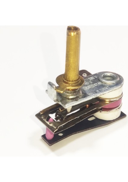 Semaver ve Çayset Makinesi bimetal Termostat 2 Uçlu 10A