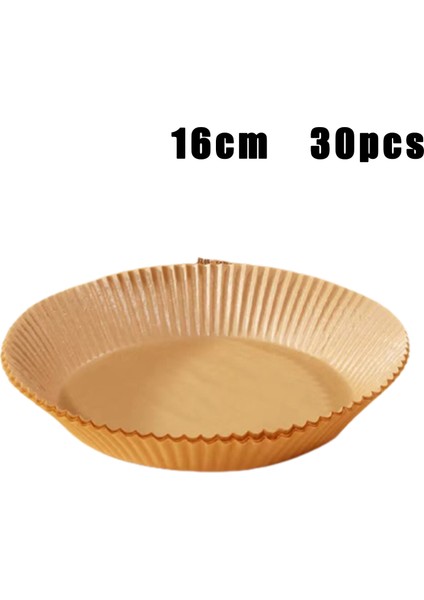 Sarı Stil Yeni Hava Fritözü Kağıt Liner cm Yapışmaz Mat Pulp Buharlı Yuvarlak Kağıt Liner Mutfak Malzemesi Adet Hava Fritözü Kağıt Liner (Yurt Dışından)