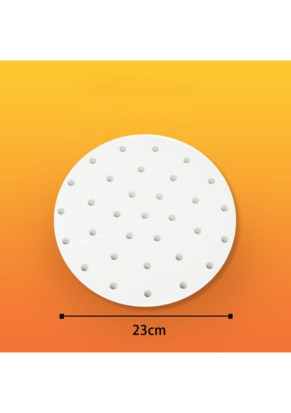 Yuvarlak 23CM Tarzı Hava Fritözü Liner Kare Hava Fritözü Kağıt Inç Tek Kullanımlık Fırın Kağıtları Delikli Pergament Kağıtlar Buhar Matı (Yurt Dışından)