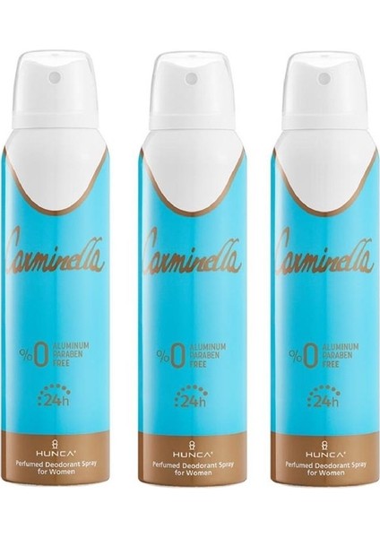 Free 24H Kalıcı Sprey Kadın Deodorant 150 ml x 3 Adet