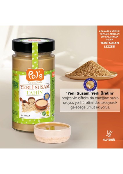 Yerli Susam Serisi Tahin 500 g