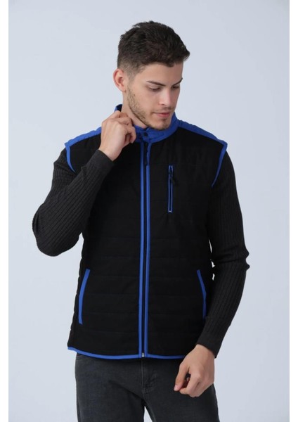 Alexandergardı Renk Detaylı Yelek (E25-605YELEK)