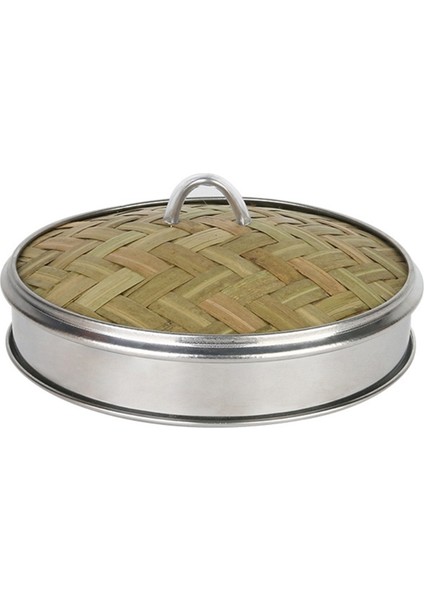 8 Kapak Stili Bambu Yemek Buharlığı Paslanmaz Çelik Bantlama Kapaklı Buharlı Pişirici Mutfak Aleti (Yurt Dışından)