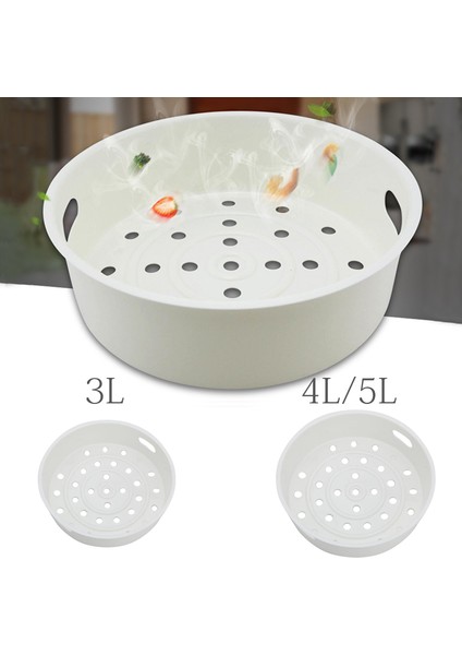 4l Veya 5l Stili Buharlık Raf Standı Buhar Sepeti Gıda Kalitesi Plastik Buhar Sepeti Dayanıklı Buhar Standı Tencere Pilav Makinesi Için Pişirme Ekipmanı (Yurt Dışından) fiyatları