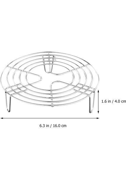 16X4CM Tarzı Çelik Buharlı Pişirme Rafları Çok (Yurt Dışından)